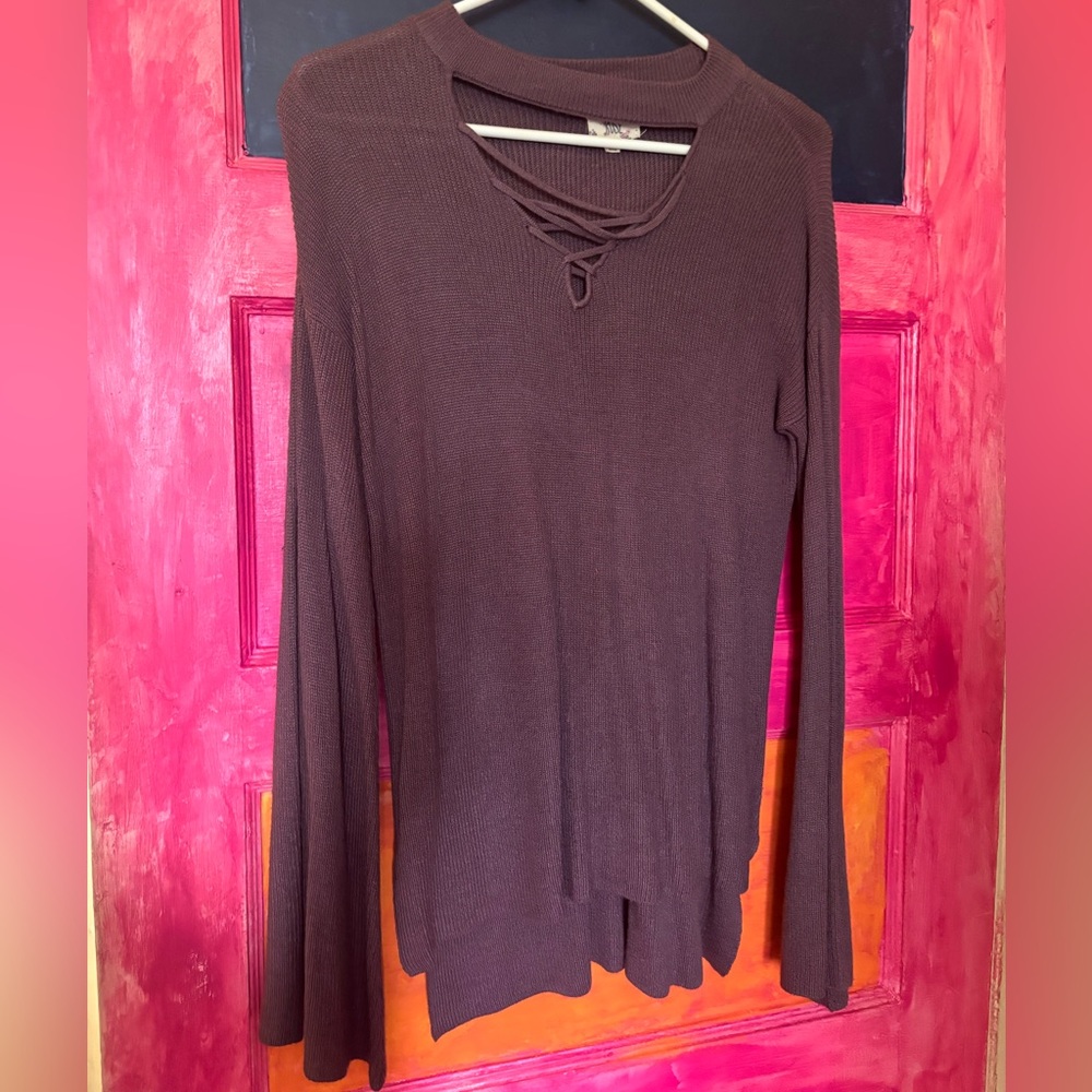 Hippie Rose Women's Purple Sweater